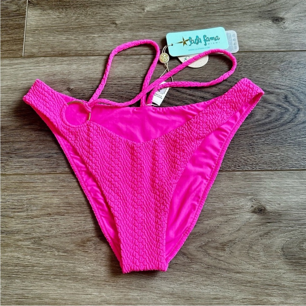 Luli Fama Pink Bikini Bottom